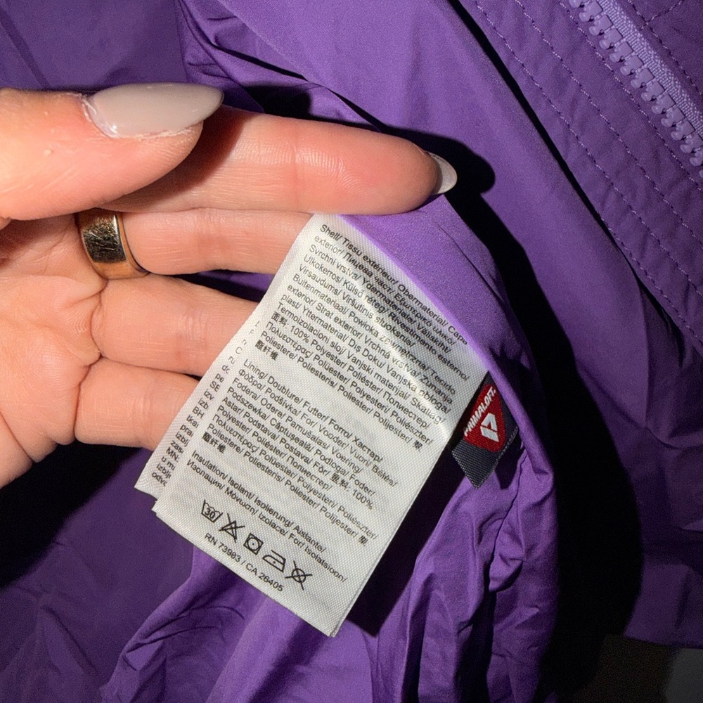 Helly Hansen Purple Puffer Jacket - image 4